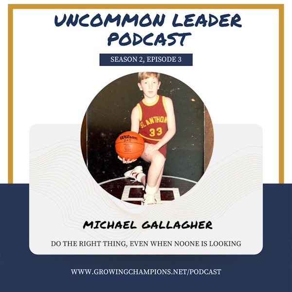 Michael Gallagher - How Basketball may have saved his life! - March Madness Edition