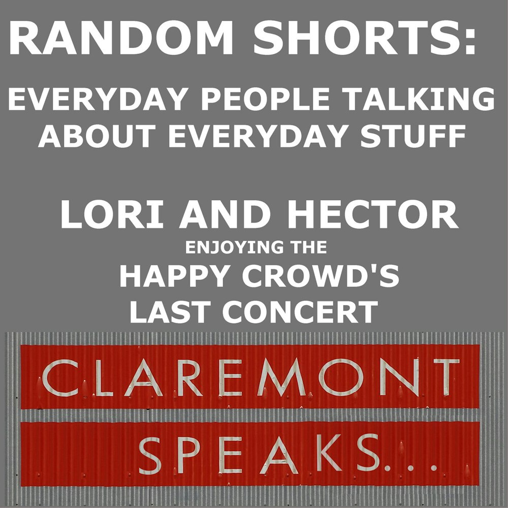 Random Shorts 2022: Lori and Hector, enjoying the Happy Crowd's Last Concert
