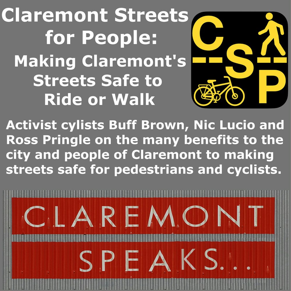 Claremont Streets For People: Making It Safe To Ride Or Walk In Claremont