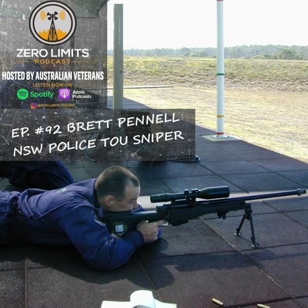 Ep. 92 Brett Pennell NSW Police TOU Sniper - Fatal Police Shooting Tumut Siege 2001