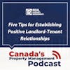 Five Tips for Establishing Positive Landlord-Tenant Relationships