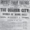 40. The Quaker City: The Forbidden Play of 1844, Part Three