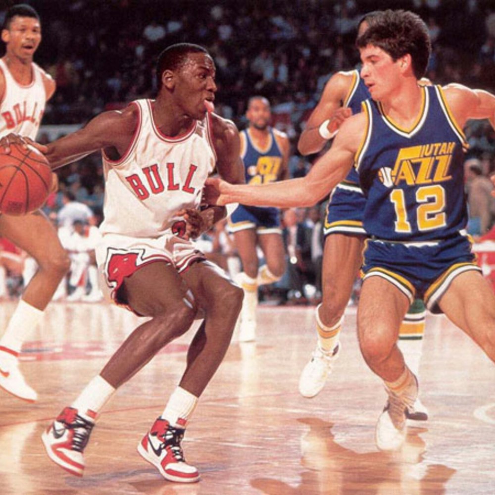 Michael Jordan's rookie NBA season - Bulls at Celtics (Mar 6), vs Clippers (Mar 8), vs Jazz (Mar 9) - 1985 - NB85-22