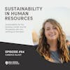 Candice Elliott - Sustainability in Human Resources
