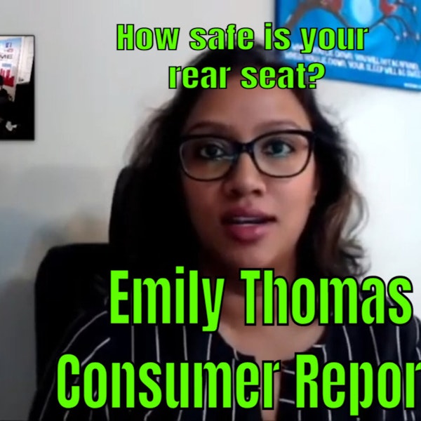 How safe is the rear seat?  Consumer Reports has a report and it is This Week In Auto History!