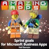 Sprint Goals for Microsoft Business Apps