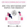 68. On Miscommunication - Are you mistaking any ropes for snakes? With Prina Shah