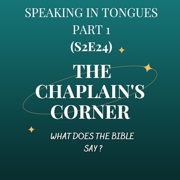 Speaking In Tongues Part 1