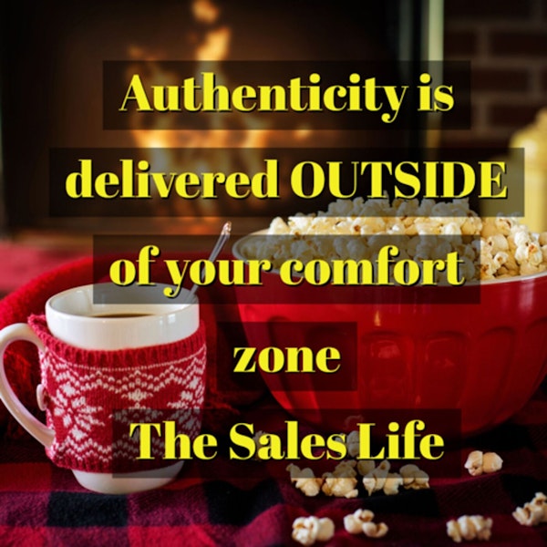 548. Writing, Speaking, & Selling is authentically delivered outside of your comfort zone. 💯