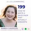 How to Write a Sales Page that Actually Converts with Annie Ruggles