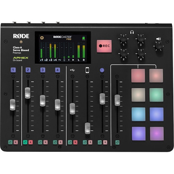 Rode Rodecaster Pro Integrated Podcast Production Studio Preview