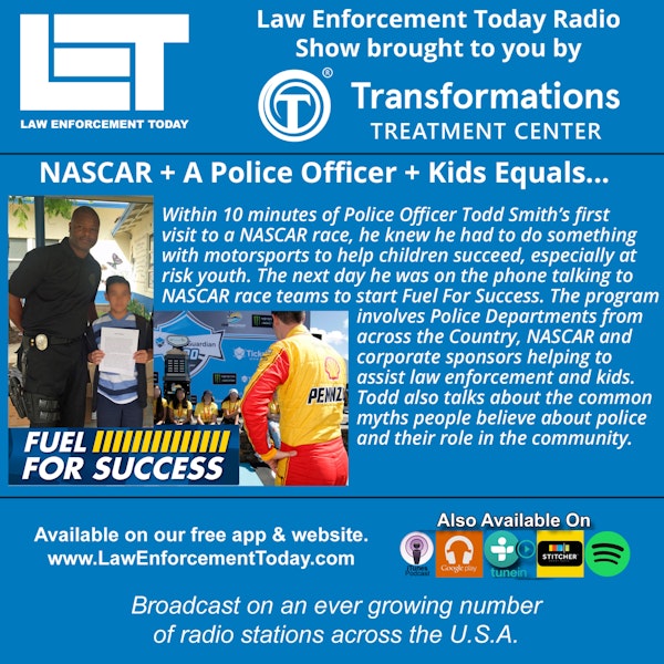 S3E80: NASCAR + A Police Officer + Kids Equals...