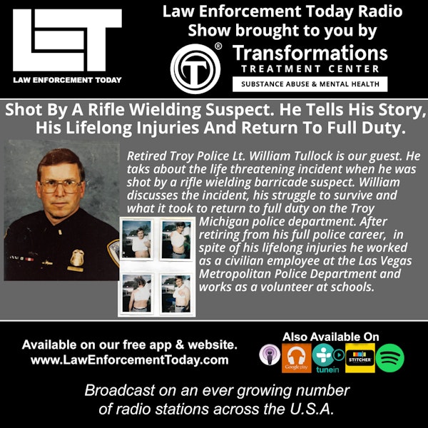 S4E83: Shot, Lifelong Injuries And Return To Full Police Duty.
