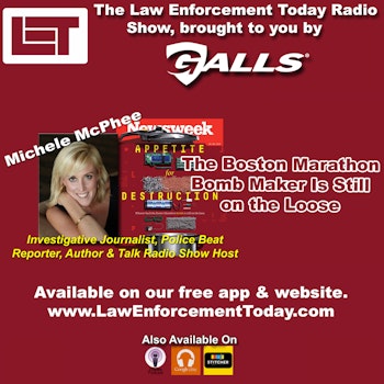 S2E4: Is the Boston Marathon Bomb Maker Still On The Loose? Michele McPhee is our guest.