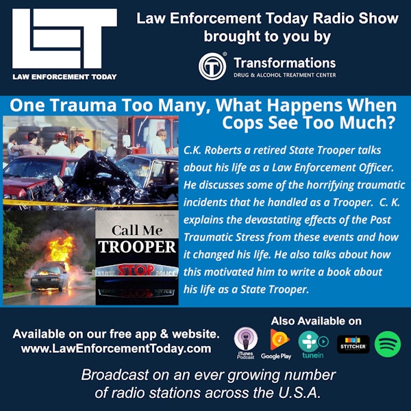 S3E62: PTSD When Cops See Too Much Trauma? Call Me Trooper.