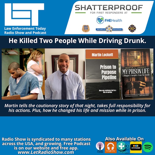 Killed Two People While Driving Drunk.  His Mission is to Reduce Drunk Driving.