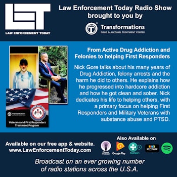 S3E5: From Active Drug Addiction and Felonies to helping First Responders.