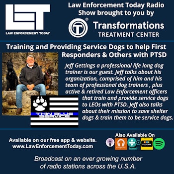 S3E1: Training and Providing Service Dogs to help First Responders with PTSD