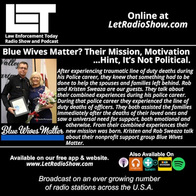 Episode image for S5E23: Blue Wives Matter? Their Mission, Motivation... Hint, It’s Not Political.