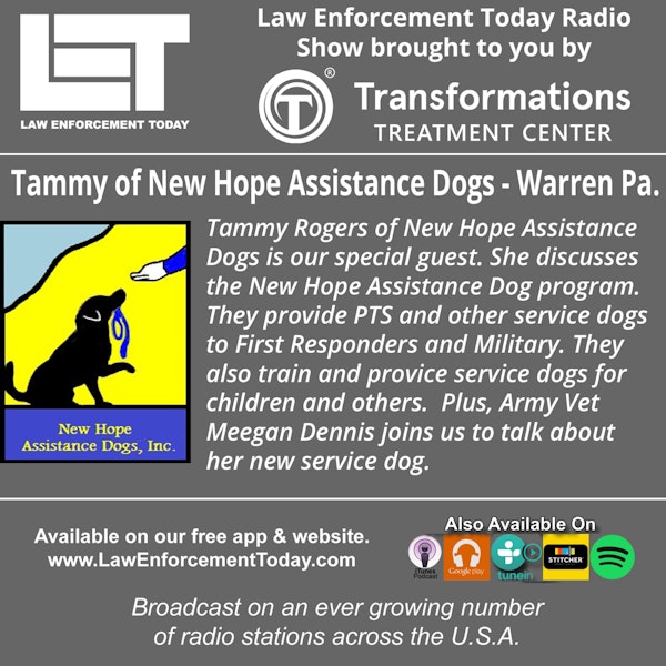 S2E32: Service dogs for First Responder and Military plus others in need.