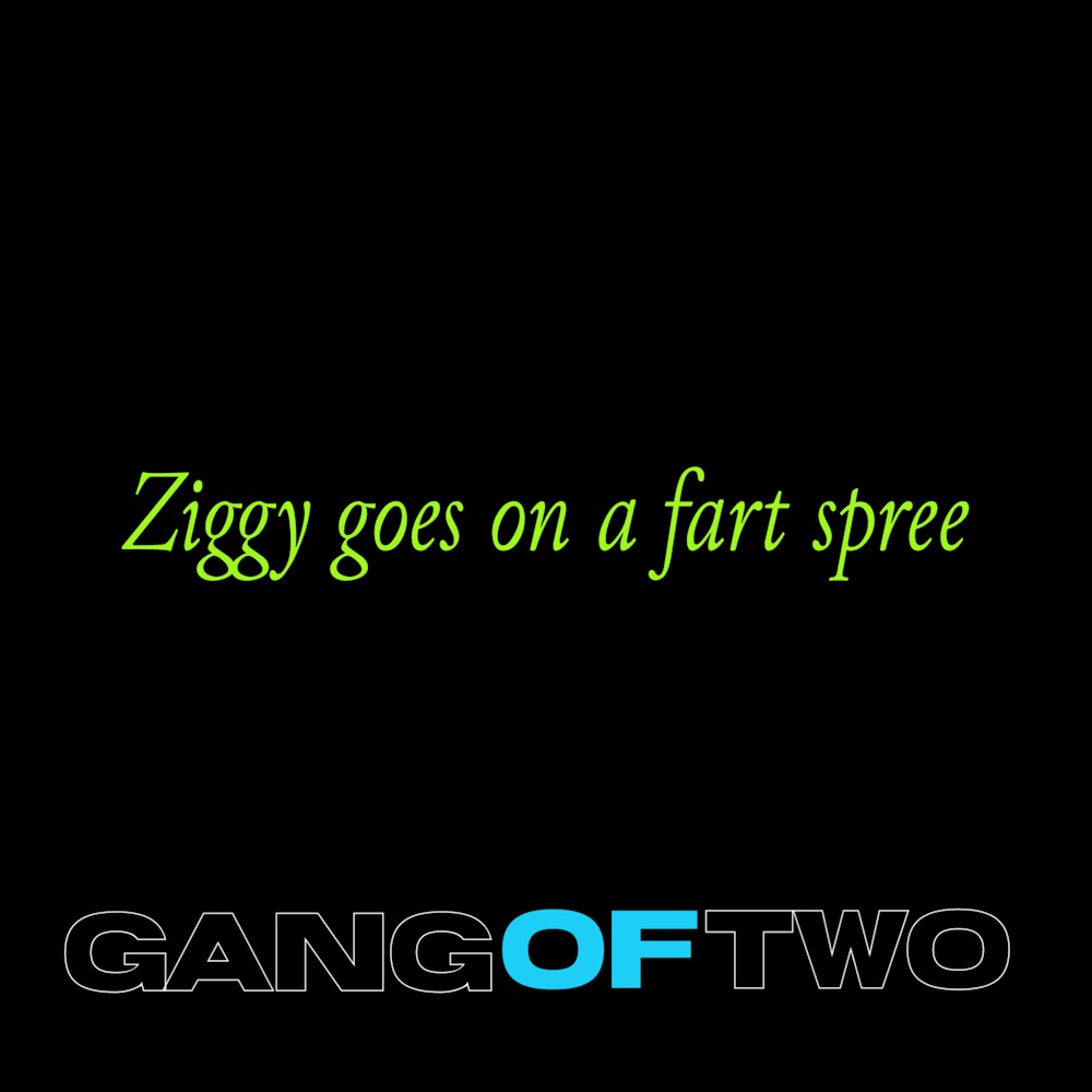 ZIGGY GOES ON A FART SPREE