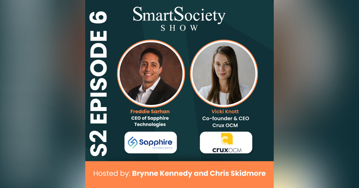 S2E6: AI Power, Pipeline Energy, and Critical Infrastructure Automation with Freddie Sarhan (Sapphire Technologies) and Vicki Knott (CruxOCM) S2E6: AI Power, Pipeline Energy, and Critical Infrastructure Automation with Freddie Sarhan (Sapphire Technologies) and Vicki Knott (CruxOCM)