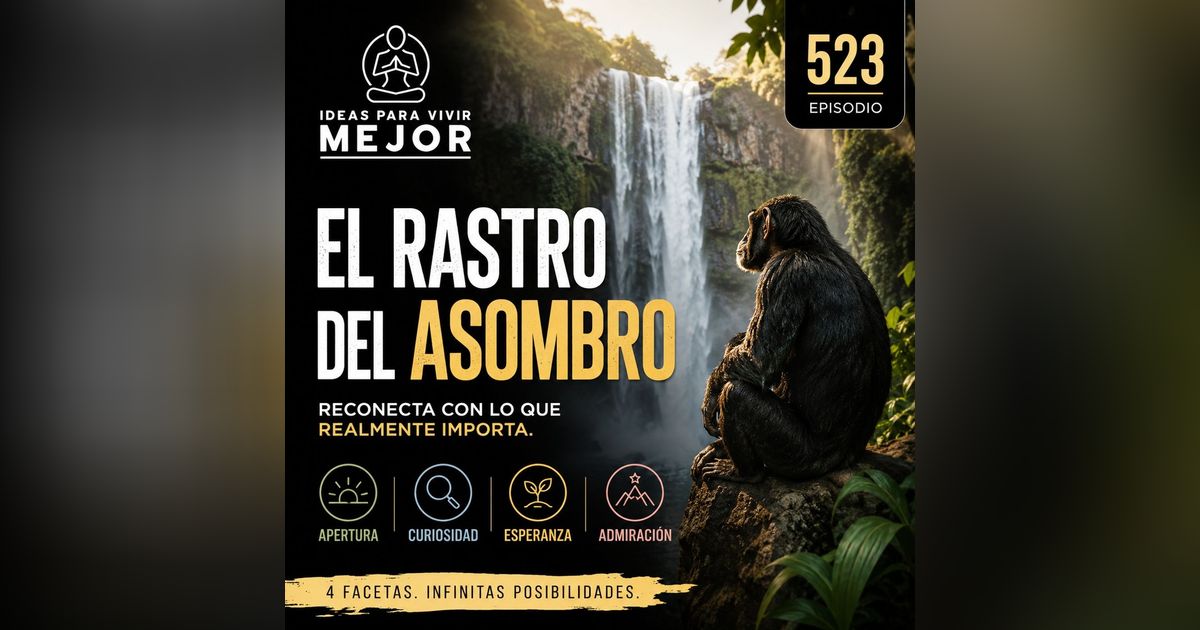 523 — El rastro del asombro: cómo recuperar la capacidad de maravillarte 523 — El rastro del asombro: cómo recuperar la capacidad de maravillarte