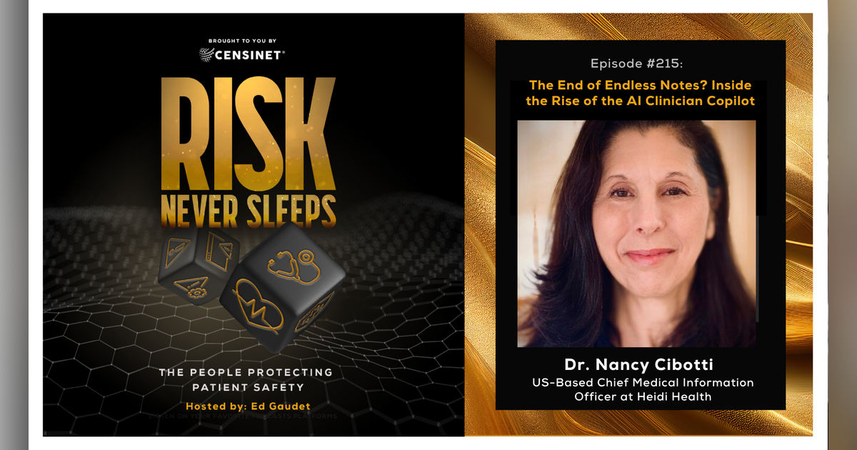 Episode #215. The End of Endless Notes? Inside the Rise of the AI Clinician Copilot, with Dr. Nancy Cibotti, US-Based Chief Medical Information Officer at Heidi Health Episode #215. The End of Endless Notes? Inside the Rise of the AI Clinician Copilot, with Dr. Nancy Cibotti, US-Based Chief Medical Information Officer at Heidi Health