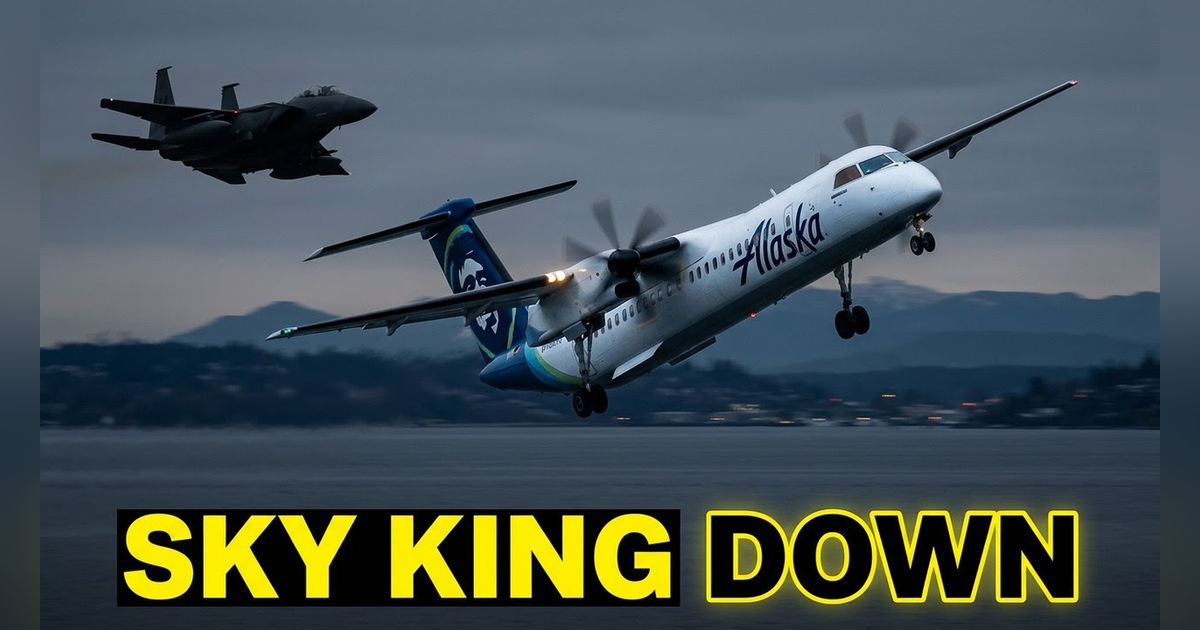 Sky King: The 2018 Sea-Tac Stolen Q400 Incident | The Untold Story of Richard Russell
