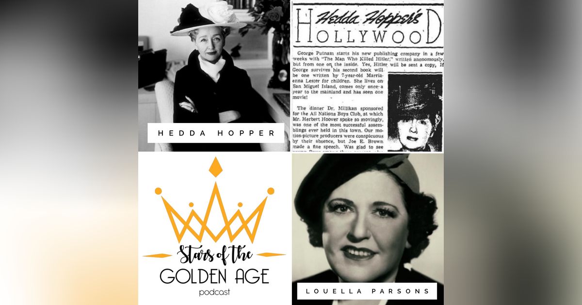 Hedda Hopper & Louella Parsons