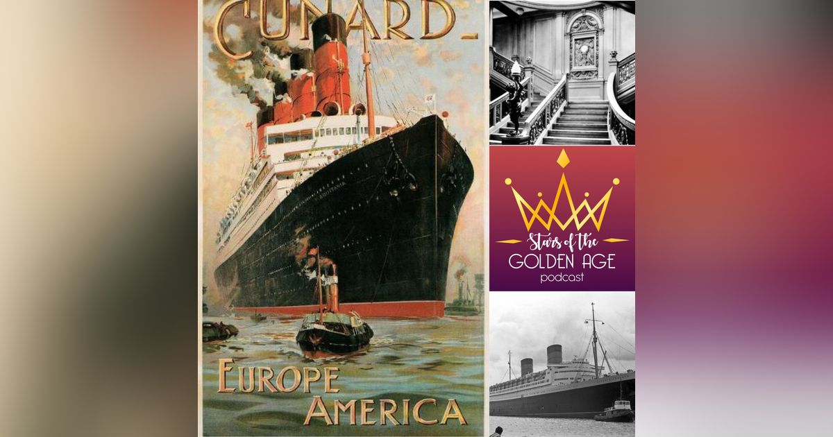 Transatlantic Ocean Liner Travel During Hollywood's Golden Age!