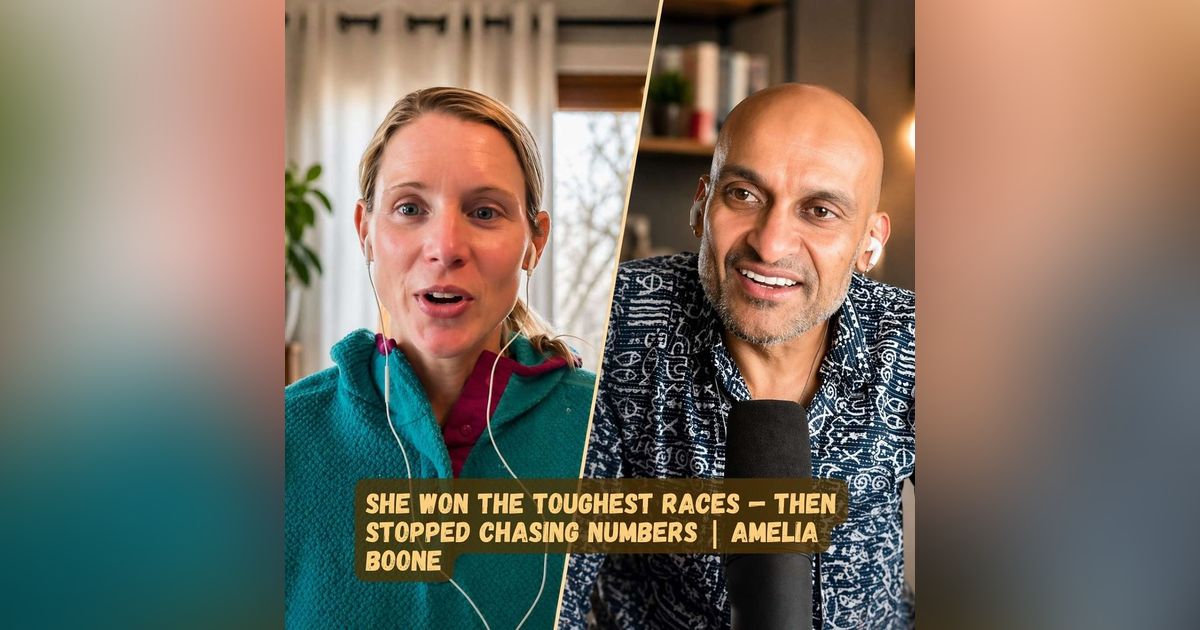 She Won the Toughest Races — Then Stopped Chasing Numbers And Trained Better | Amelia Boone