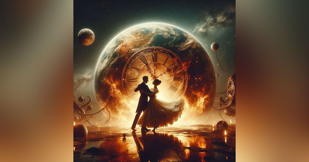 C20T32 The Clock Of Life Is Winding Down Until Time Is No More Time Left studio Nicholas Mazzio Lauren Mazzio The Rain