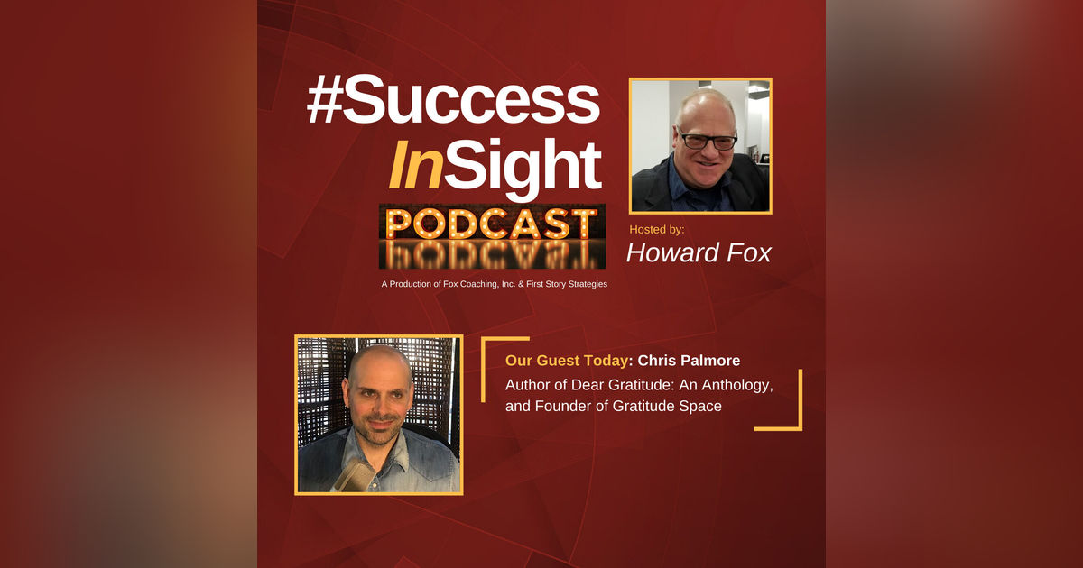 Chris Palmore - Author of Dear Gratitude: An Anthology, and Founder of Gratitude Space