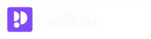 Podimo podcast player badge