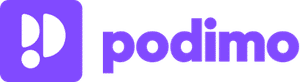 Podimo podcast player logo