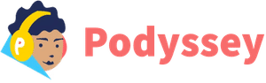 Podyssey podcast player logo