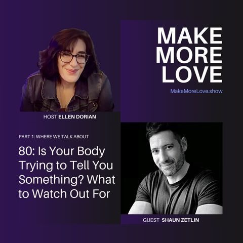 80: Is Your Body Trying to Tell You Something? What to Watch Out For with Shaun Zetlin-Pt 1