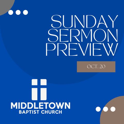 Sunday Sermon Preview - Join Us for a Heartfelt Sermon on Love and Resilience - October 20, 2024