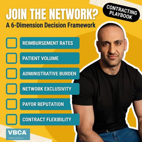 Deciding to Contract with a Payor: Joining "the Network"