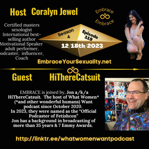 Hi There Cat Suit host of What Women Want Podcast
