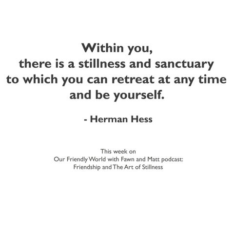 The Art of Stillness