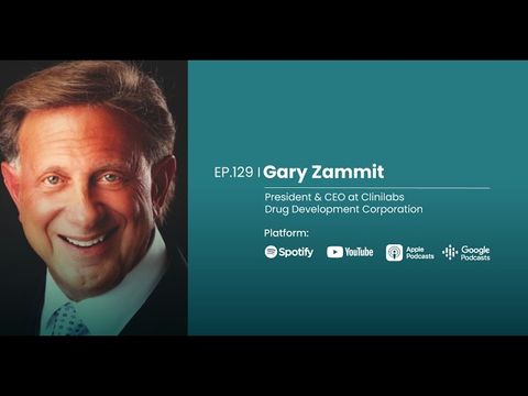 Gary Zammit, President & CEO at Clinilabs Drug Development Corporation Gary Zammit, President & CEO at Clinilabs Drug Development Corporation