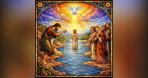 Baptism of Jesus & Your Baptism! A Catholic Bible Story for Family Prayer