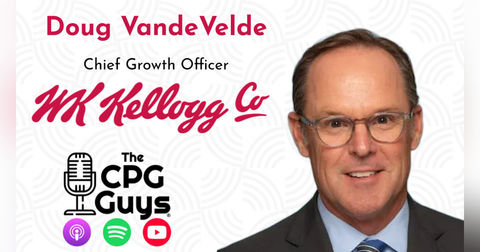 WK Kellogg Chief Growth Officer Doug VandeVelde On Transforming From Breakfast to Functional Wellness Focus
