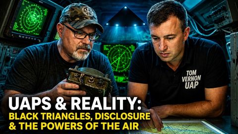 UAPs and Reality: Tom Vernon on Black Triangles, Disclosure & The Powers of the Air