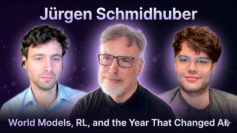 Jürgen Schmidhuber  -  World Models, RL, and the Year that changed AI (Part 1)