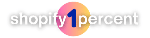 Shopify1Percent: The Best Shopify Podcast to make your Shopify business 1% better every episode Logo