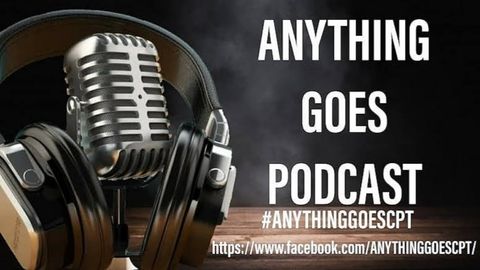 ANYTHING GOES PODCAST Logo