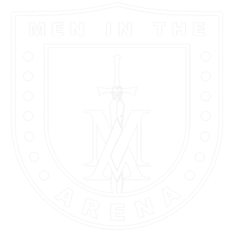 Men in the Arena Podcast - Christian Men's Podcast Logo